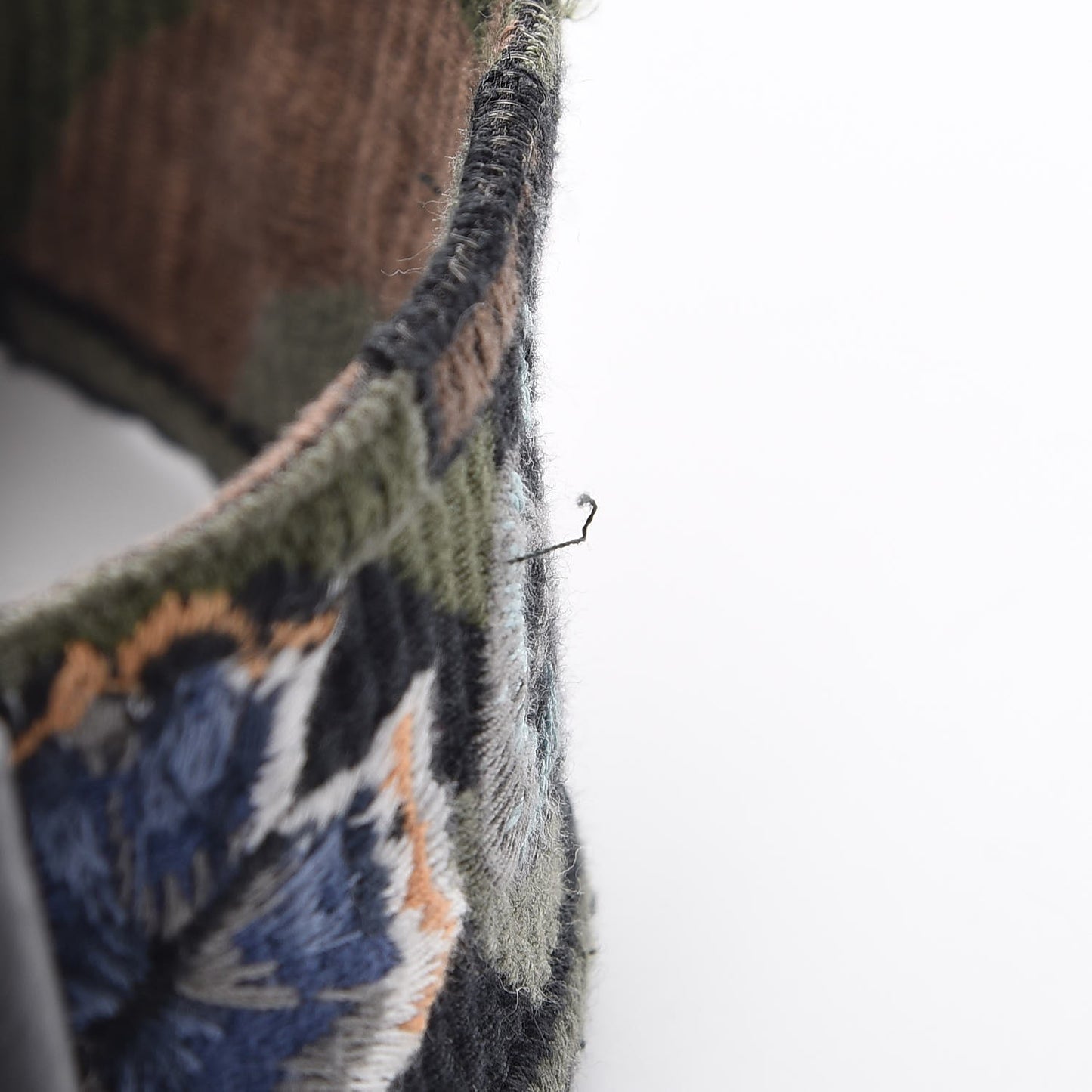 Canvas Camubutterfly Rockstud Guitar Strap Multicolor