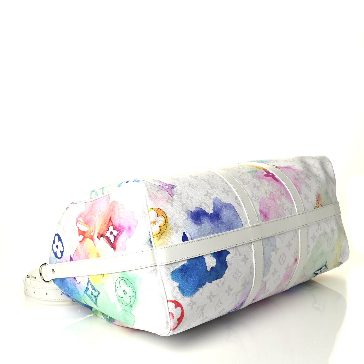 Louis Vuitton Monogram Watercolor Keepall Bandouliere 50 Multicolor 3 of 4