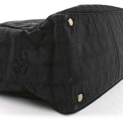 Chanel Nylon Medium Travel Tote Black 9 of 10
