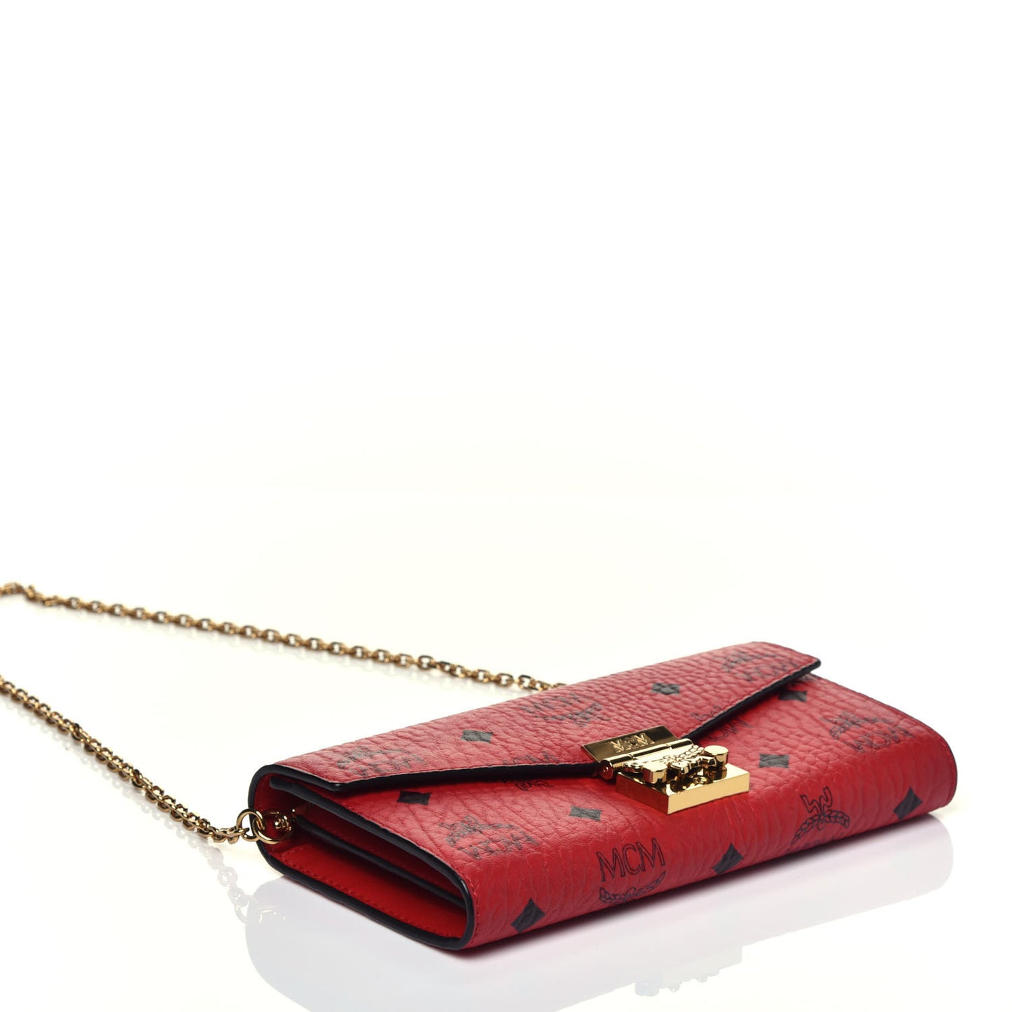 Visetos Patricia Wallet On Chain Ruby Red