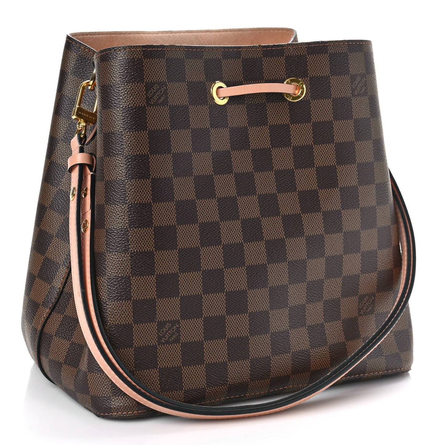 Damier Ebene Neonoe MM Venus Pink