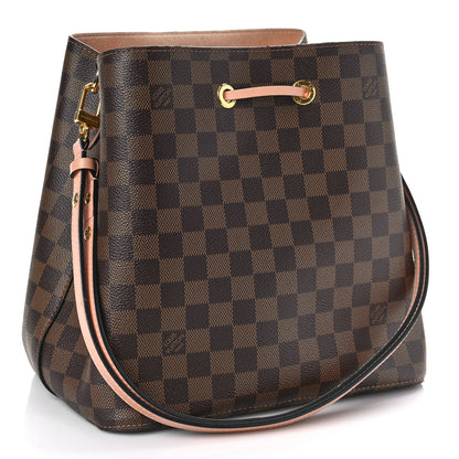 Louis Vuitton Damier Ebene Neonoe MM Venus Pink 3 of 13