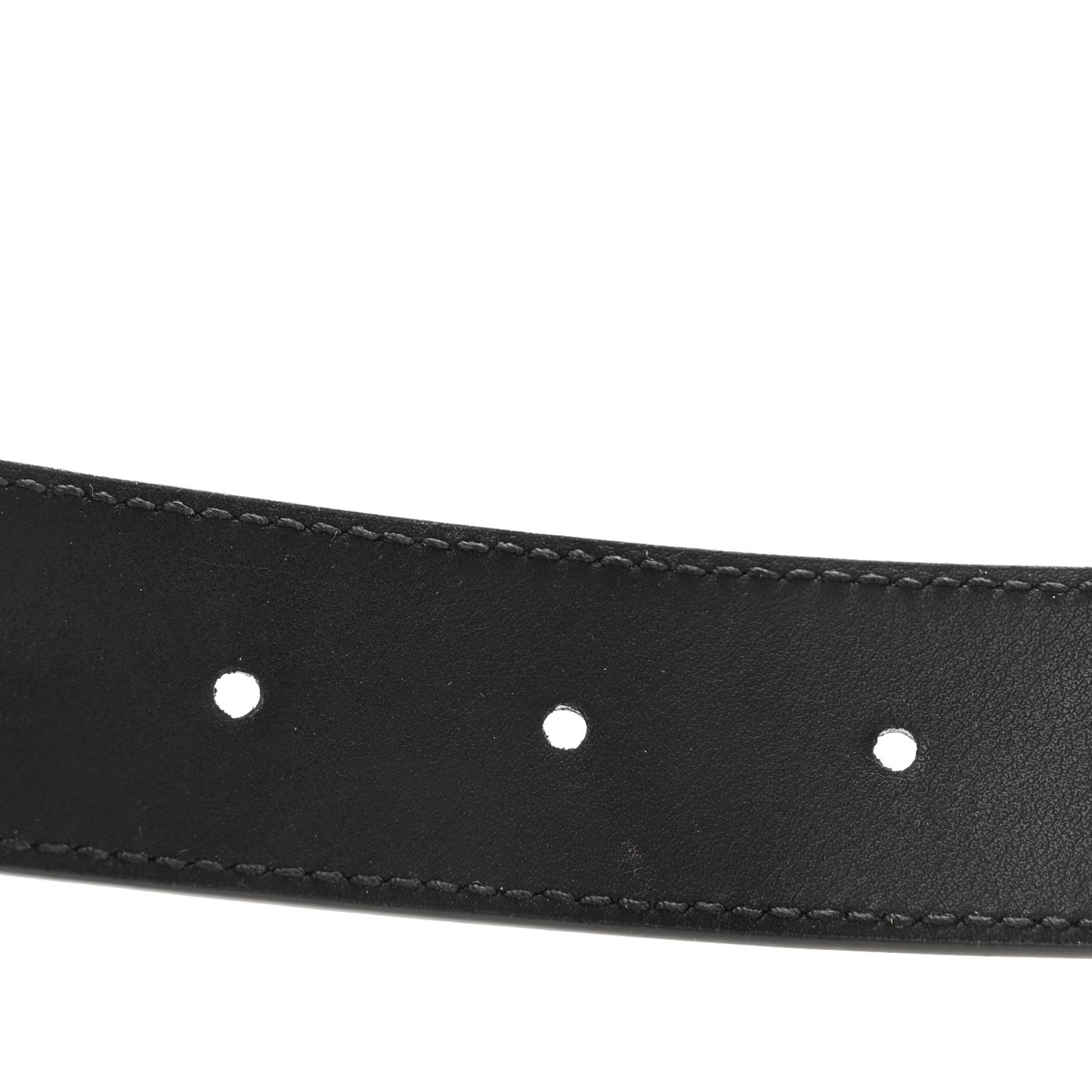 Calfskin Double G 30mm Belt 80 32 Black