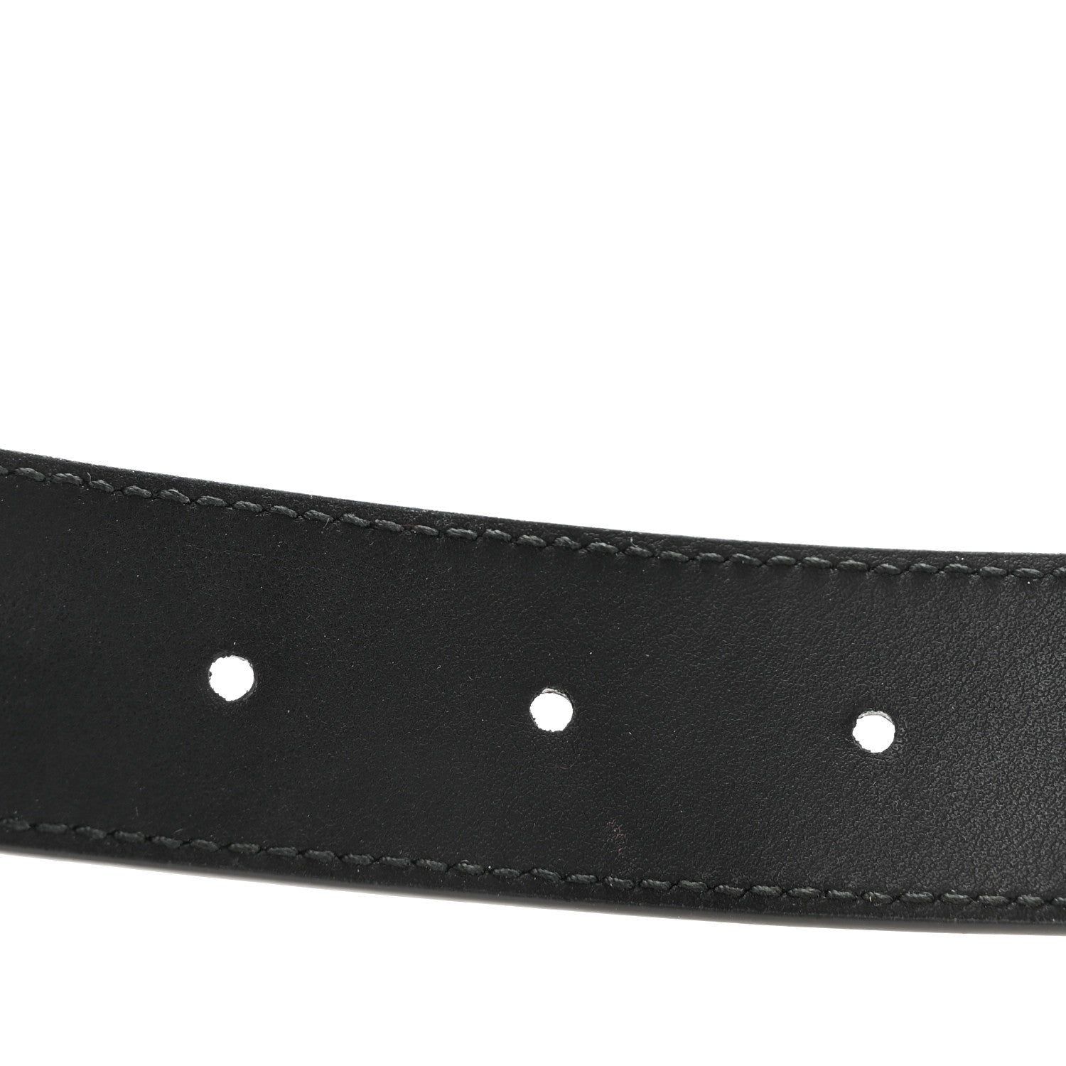 Gucci Calfskin Double G 30mm Belt 80 32 Black 4 of 6