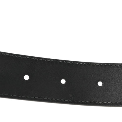 Gucci Calfskin Double G 30mm Belt 80 32 Black 4 of 6