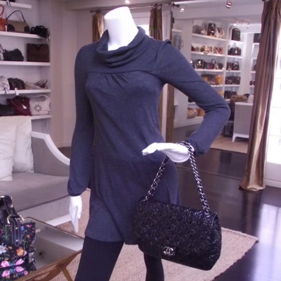 Chanel Patent Camelia Quilted Jumbo Flap 2 of 12