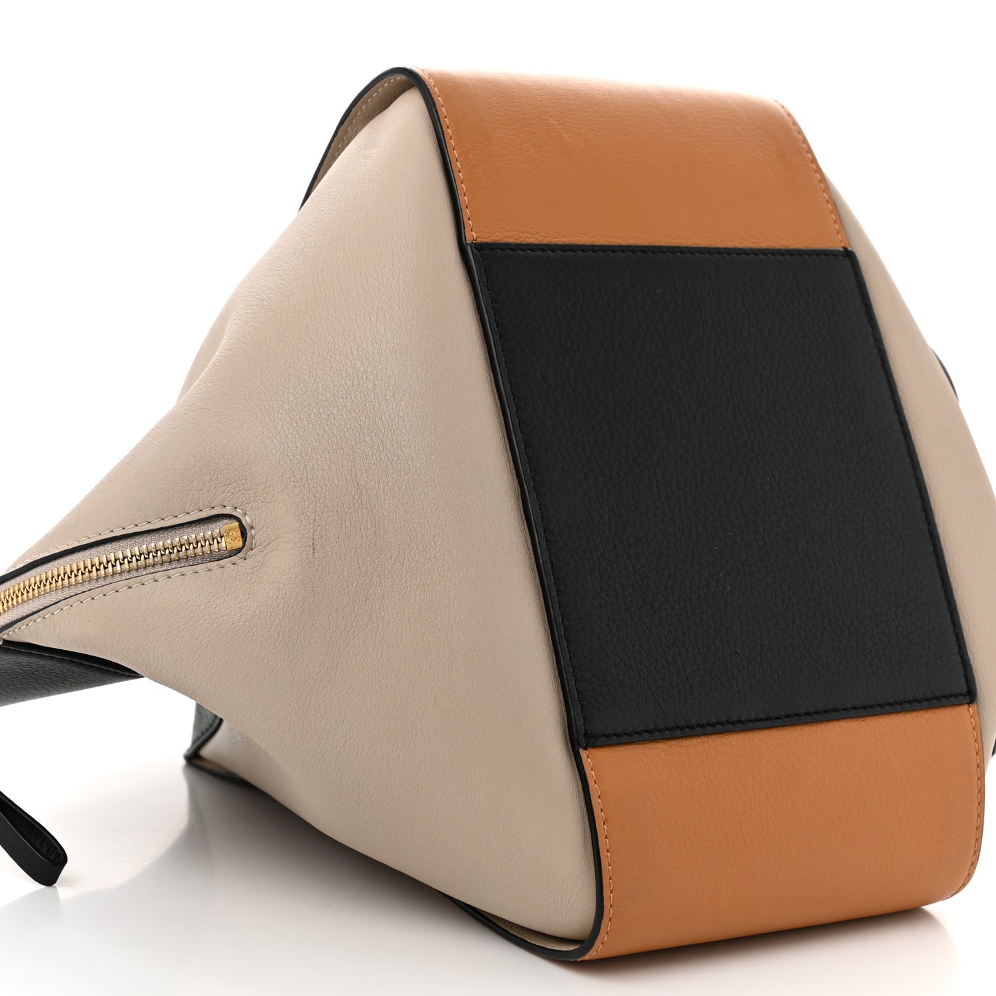 Calfskin Small Hammock Shoulder Bag Amber Light Oak