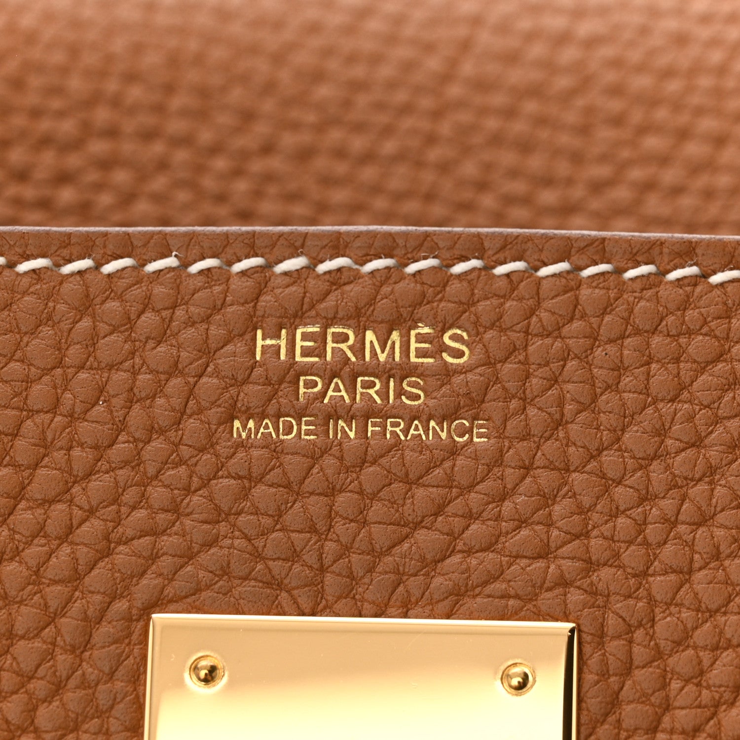 Hermes Togo BIRKIN 30 Gold 6 of 11