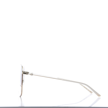 Gucci Web Rectangular Frame Interlocking G Sunglasses GG0394S Green Red 3 of 9