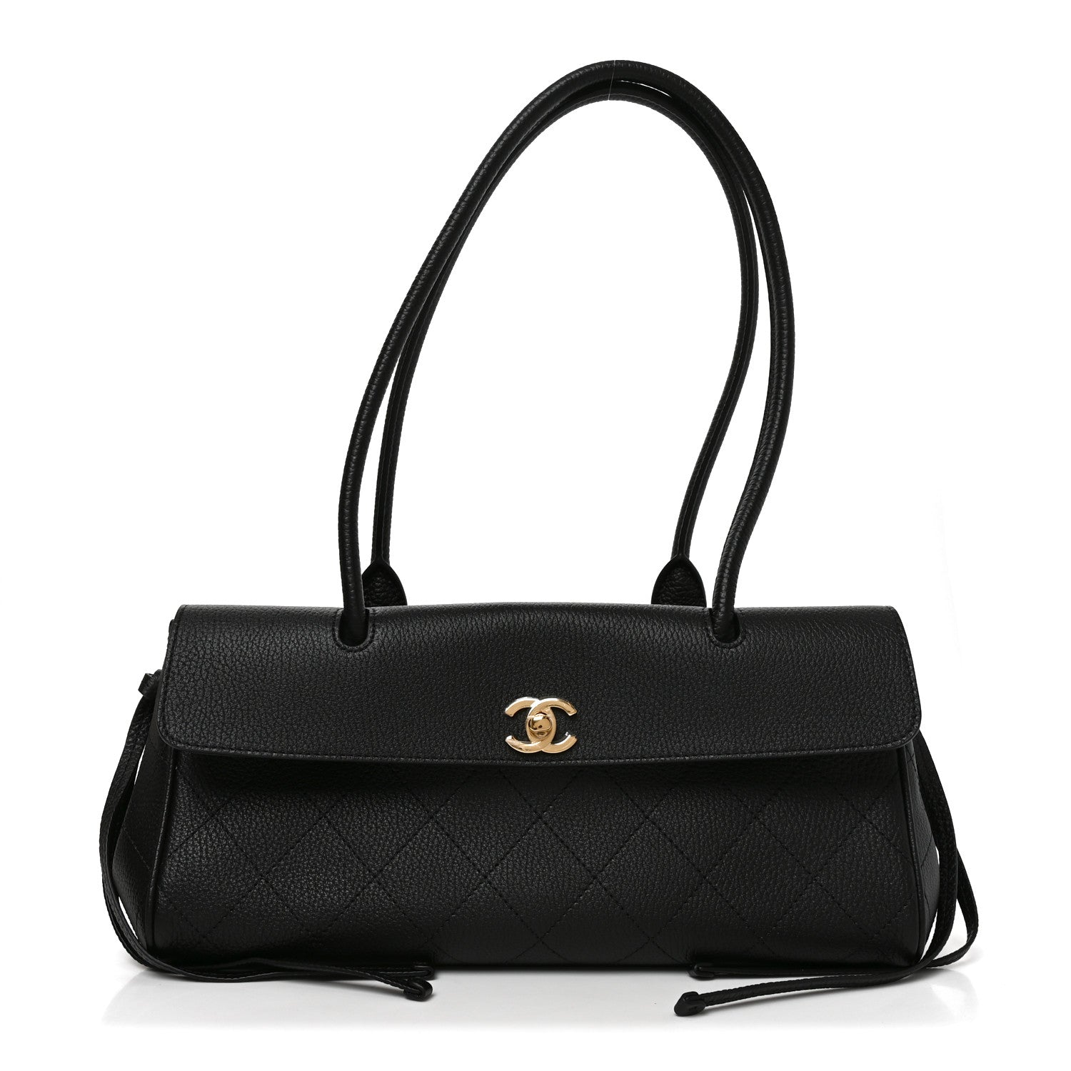 Chanel Grained Calfskin Urban Essentials Small Shopping Bag Black 1 of 11