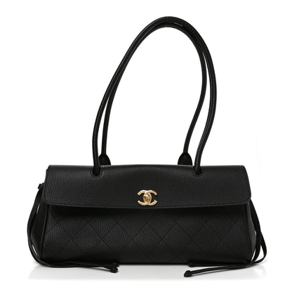 Chanel Grained Calfskin Urban Essentials Small Shopping Bag Black 1 of 11