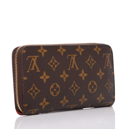 Louis Vuitton Monogram Zippy Wallet Coquelicot 3 of 13