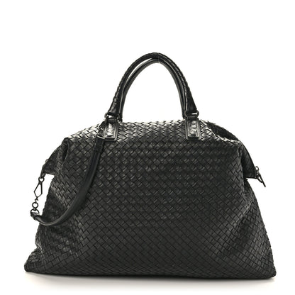 Bottega Veneta Nappa Intrecciato Maxi Convertible Tote Black 1 of 9