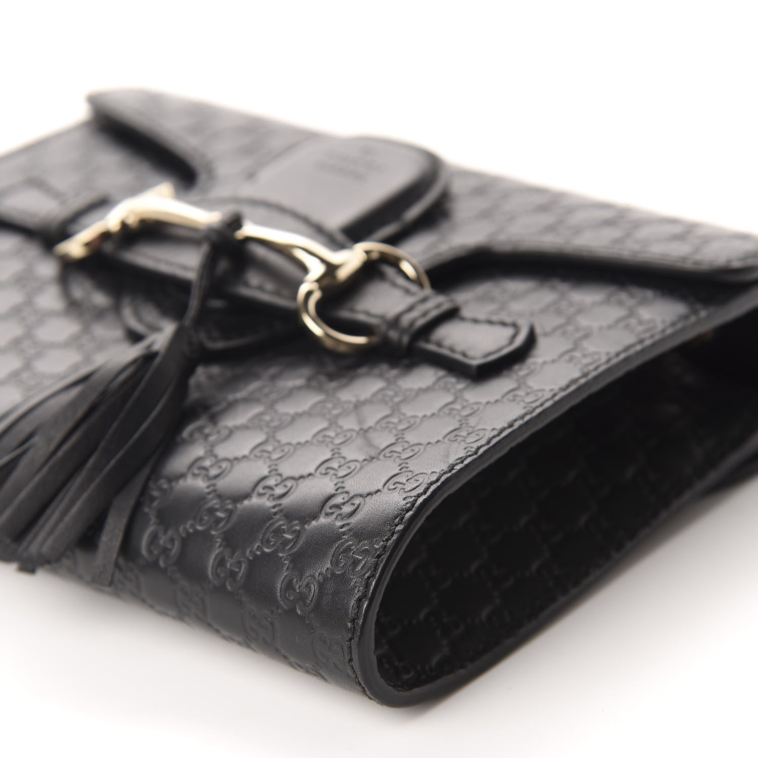 Gucci Microguccissima Mini Emily Shoulder Bag Black 7 of 12