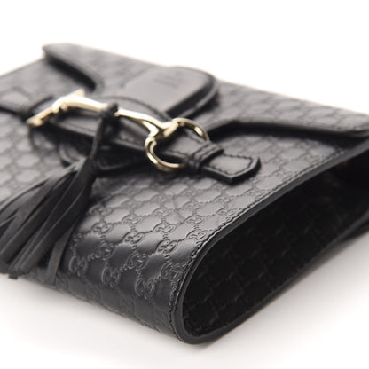 Gucci Microguccissima Mini Emily Shoulder Bag Black 7 of 12