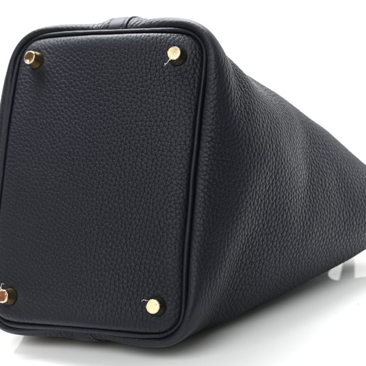Hermes Taurillon Clemence Picotin Lock 18 PM Bleu Nuit 10 of 11