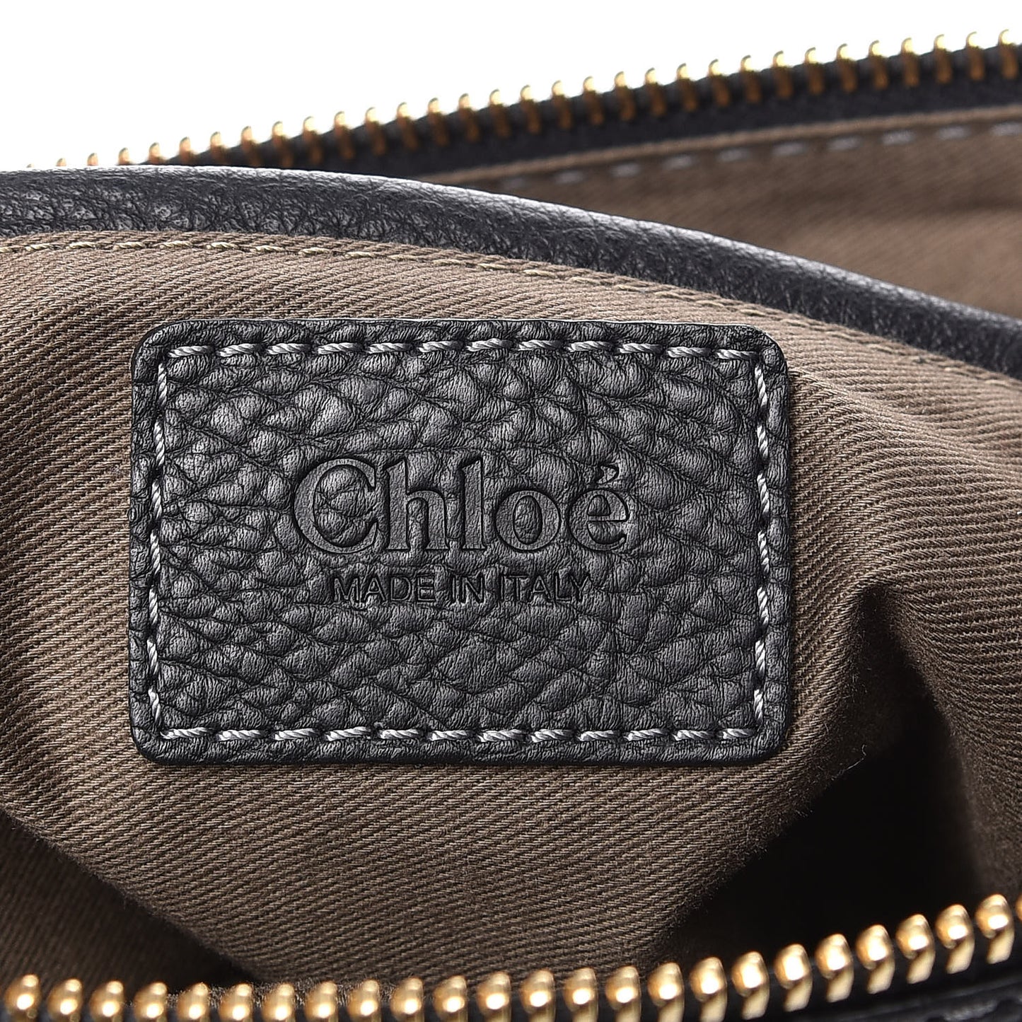 Calfskin Small Marcie Satchel Black