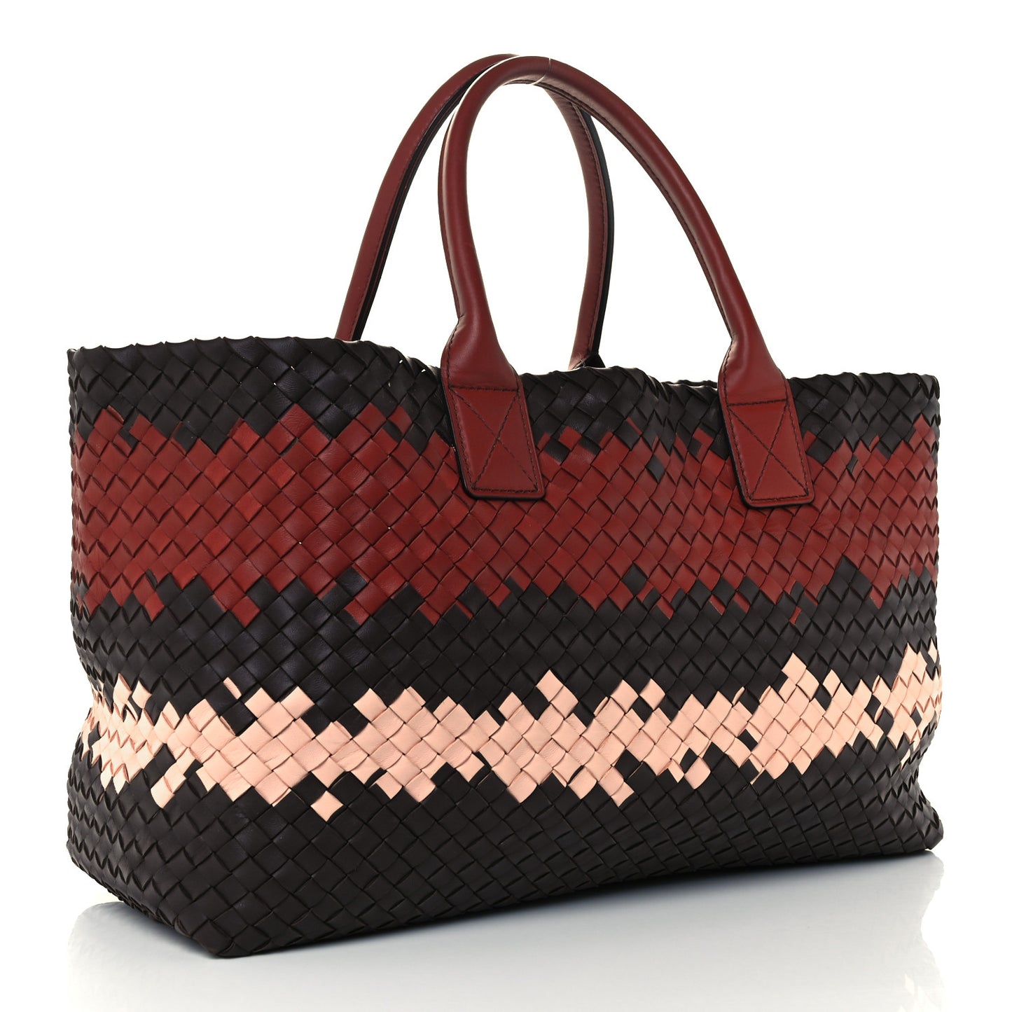 Nappa Intrecciato Medium Cabat Multicolor