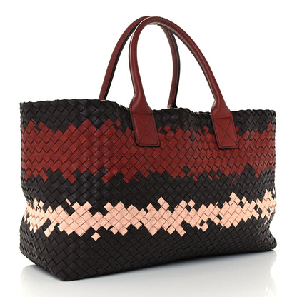 Bottega Veneta Nappa Intrecciato Medium Cabat Multicolor 3 of 9