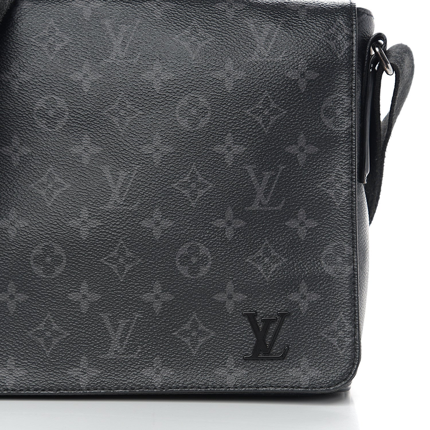 Louis Vuitton Monogram Eclipse District PM Black 6 of 9