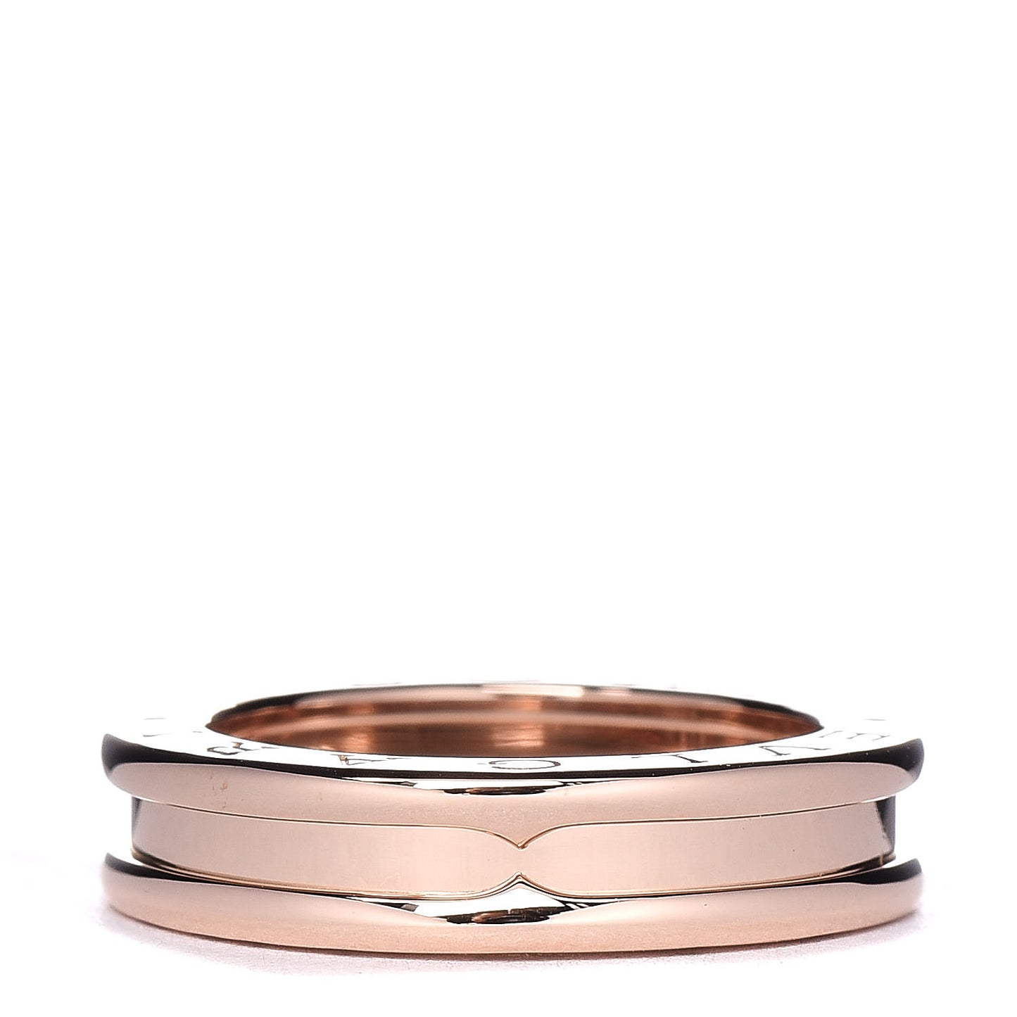 18K Rose Gold B.Zero1 Ring 49 4.75