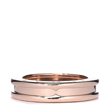 Bulgari 18K Rose Gold B.Zero1 Ring 49 4.75 1 of 5