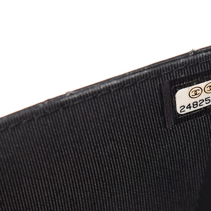 Chanel Lambskin Quilted Wallet On Chain WOC Black 7 of 10