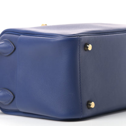 Hermes Swift Mini Lindy 20 Bleu Saphir 8 of 9