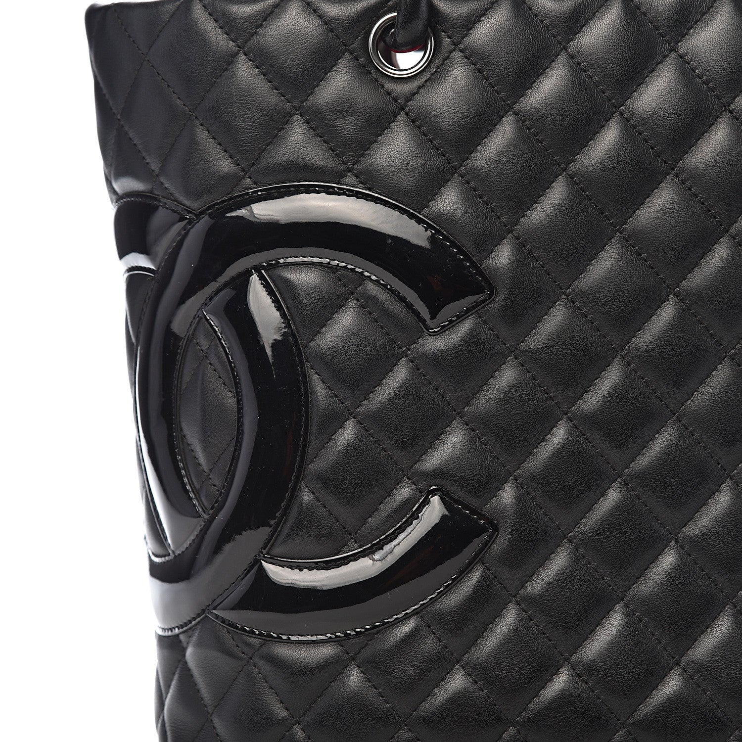 Chanel Calfskin Quilted Large Cambon Tote Black 16 of 16