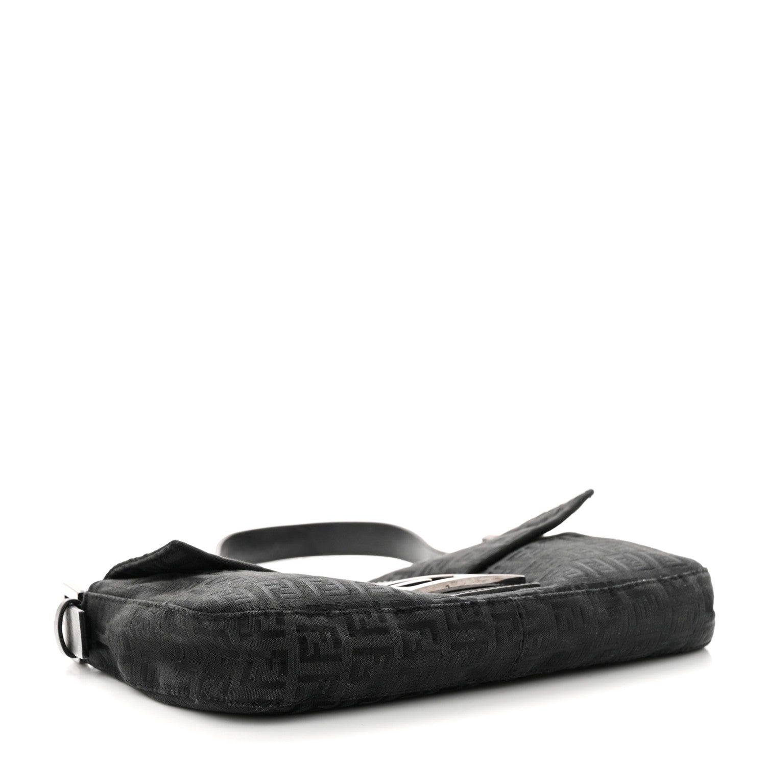 Fendi Zucchino Baguette Black 4 of 11