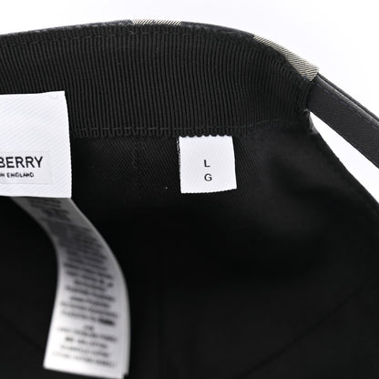 Burberry Technical Cotton Check Baseball Cap L Blue Grey 9 of 9
