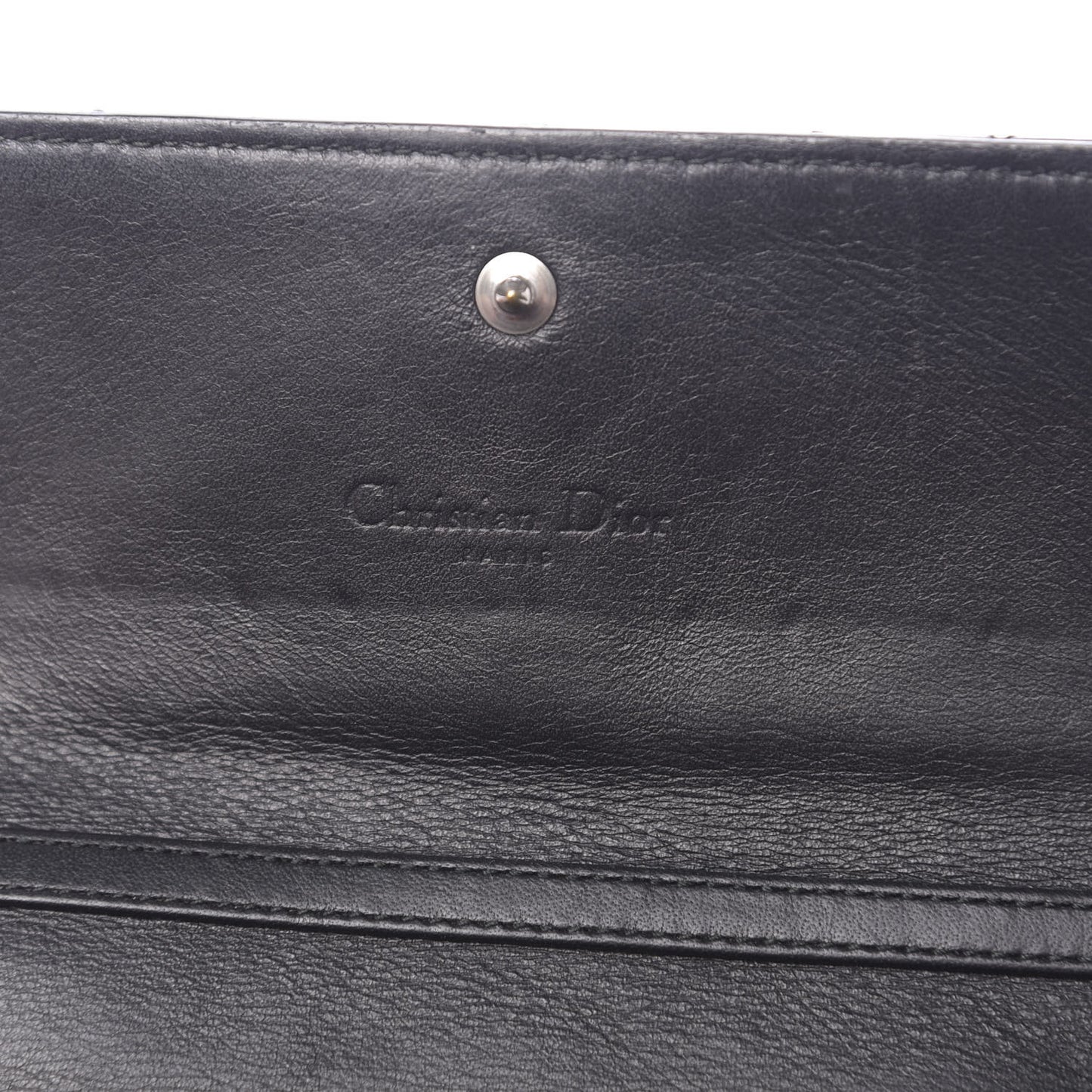 Patent Cannage Rendez-vous Chain Wallet Black