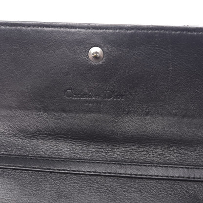 Christian Dior Patent Cannage Rendez-vous Chain Wallet Black 5 of 9