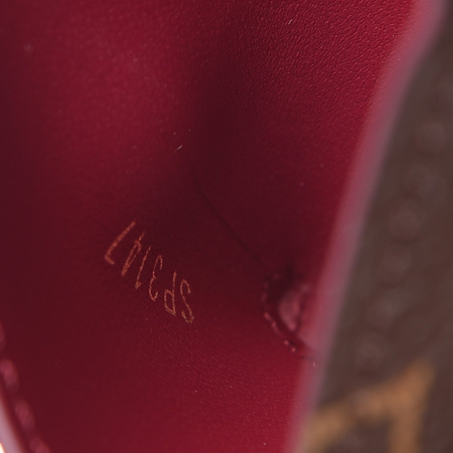 Monogram Small Kirigami Pochette Insert Fuchsia
