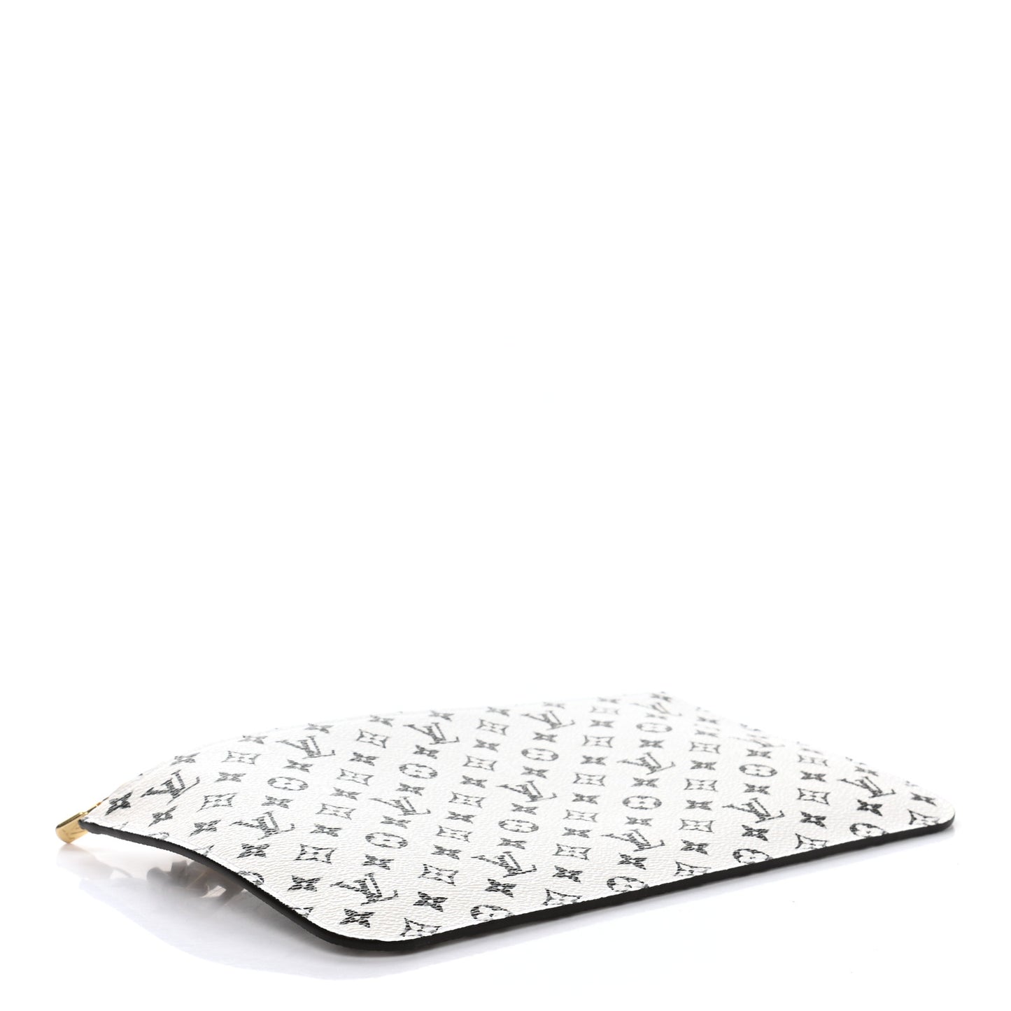 Monogram Giant Neverfull MM GM Pochette White