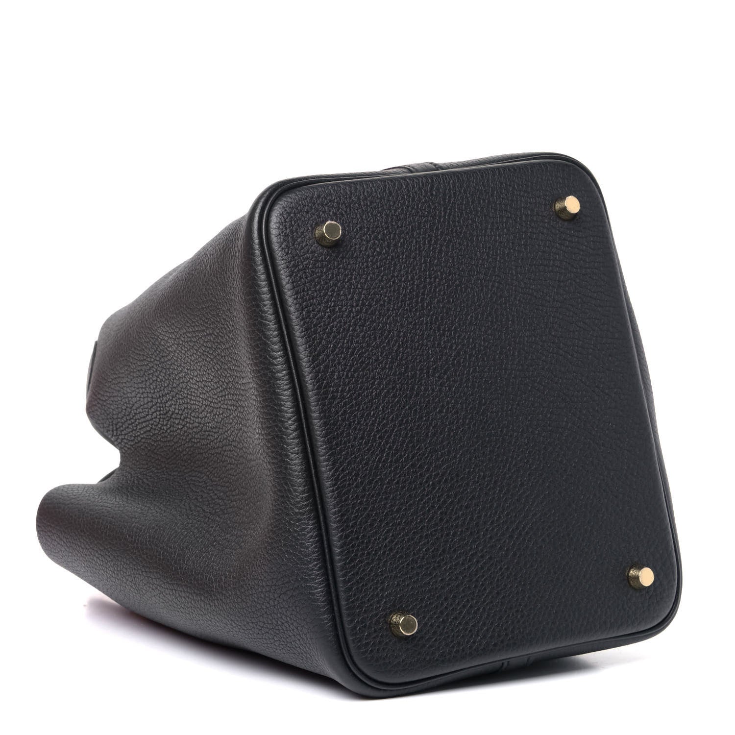 Hermes Taurillon Clemence Picotin Lock 22 MM Black 3 of 5