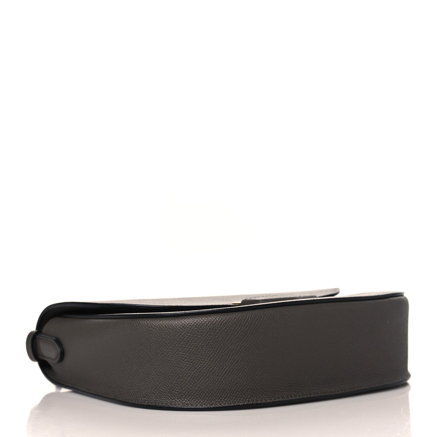 Baby Grained Calfskin Medium Trotteur Grey