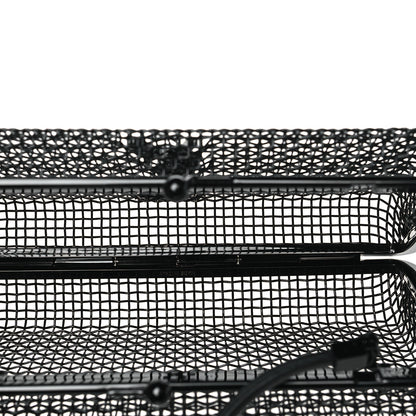 Saint Laurent Brass Lambskin Monogram Cassandre Cage Bag Black 5 of 10