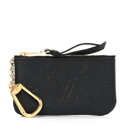 Louis Vuitton Empreinte Monogram Giant Key Pouch Black 1 of 7