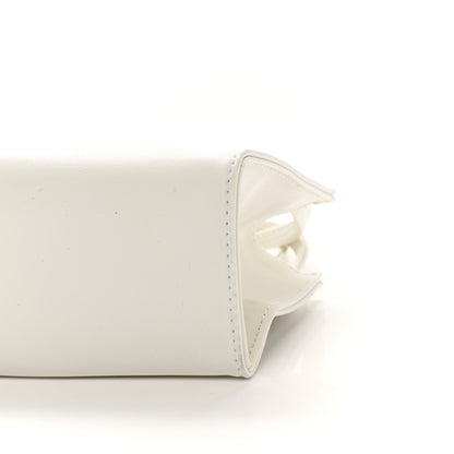 Telfar Vegan Leather Small Shopping Bag White 10 of 10