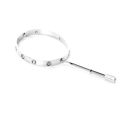 Cartier 18K White Gold 6 Diamond LOVE Bracelet 16 6 of 6