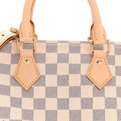 Louis Vuitton Damier Azur Speedy Bandouliere 25 8 of 13
