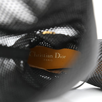 Christian Dior Calfskin Resille Empreinte High Boots 38.5 Black 7 of 10