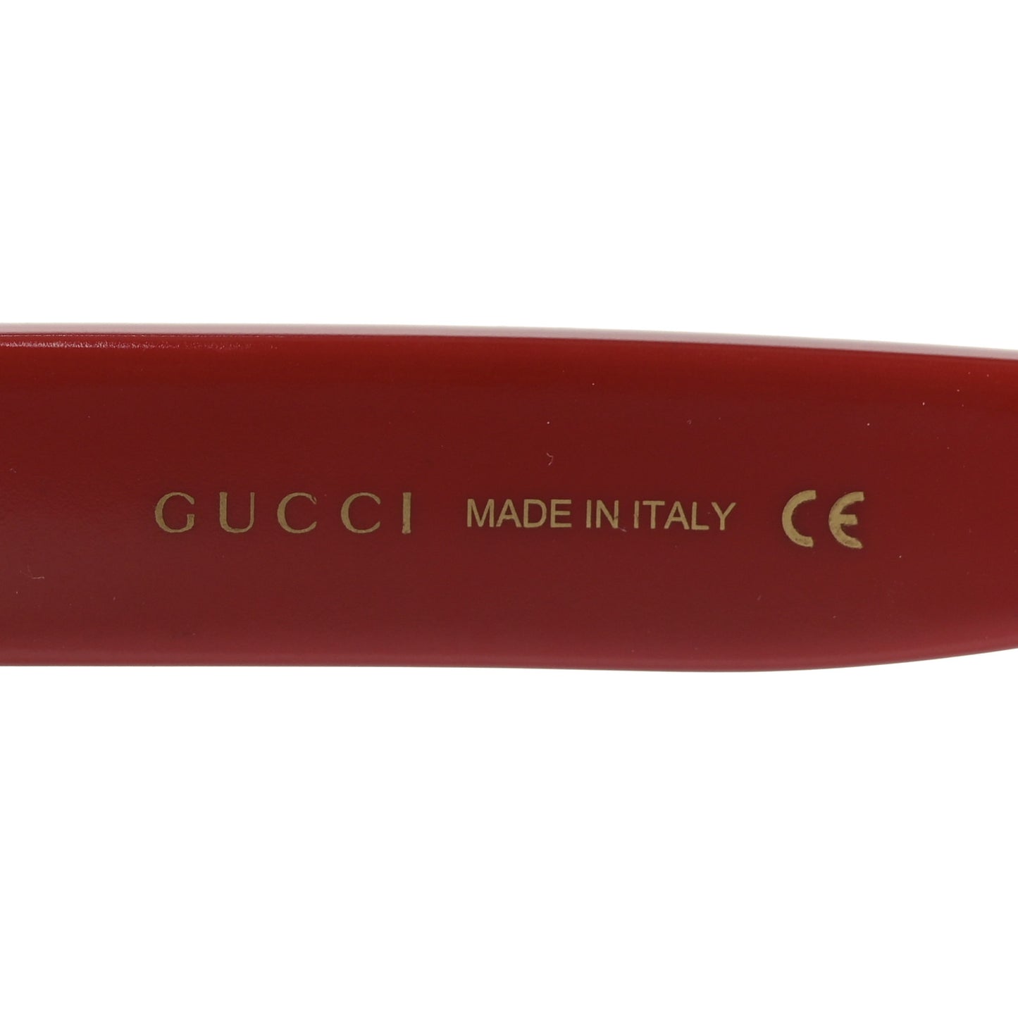 Acetate Glitter Sunglasses GG0327S Red