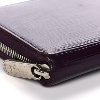 Louis Vuitton Epi Zippy Organizer Wallet Cassis 9 of 11