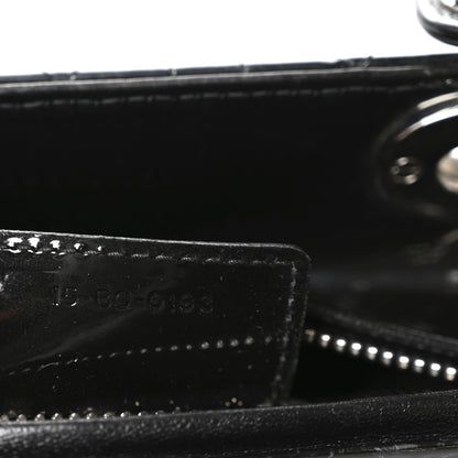 Christian Dior Patent Cannage Medium Lady Dior Black 7 of 10