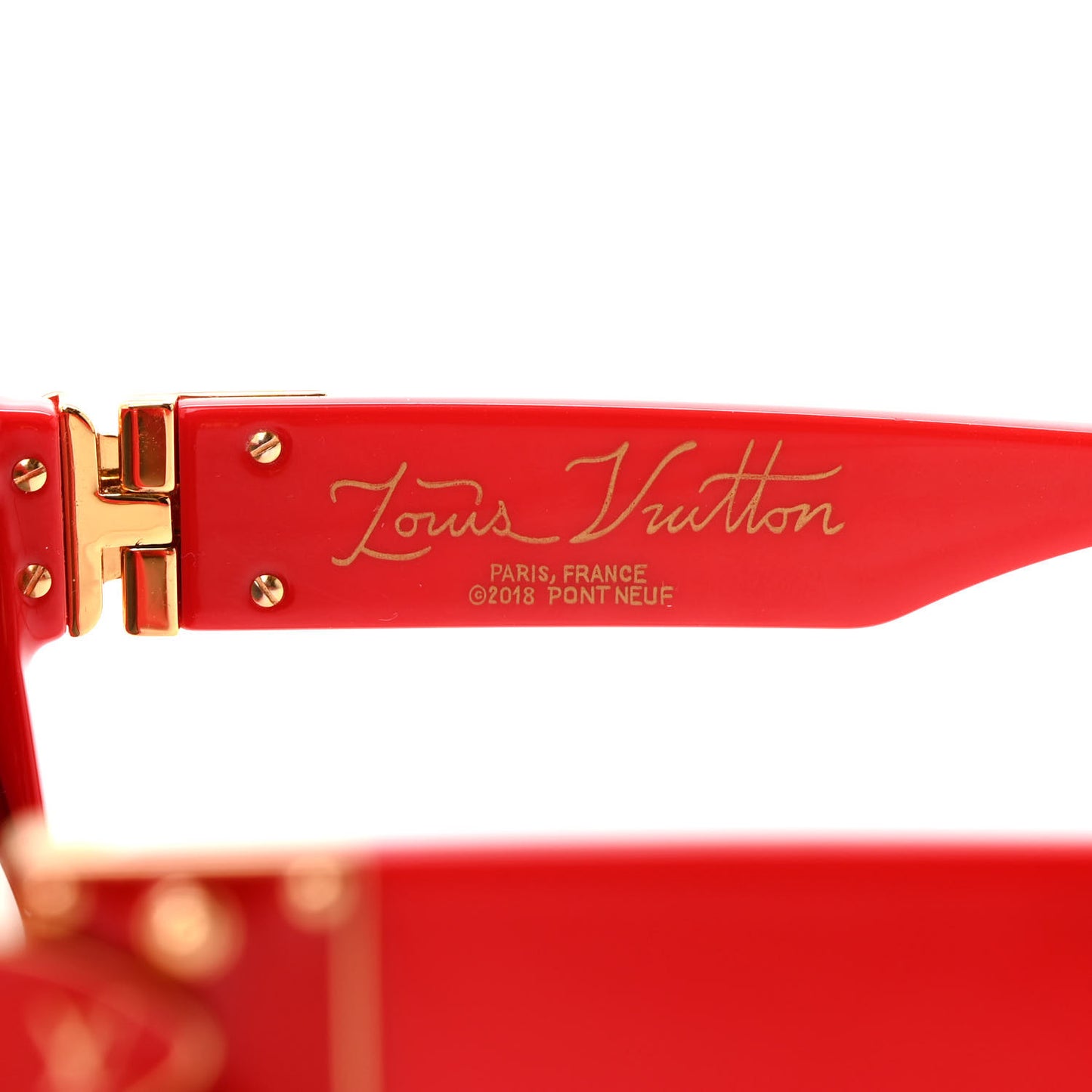 Acetate 1.1 Millionaires Z1169W Sunglasses Red