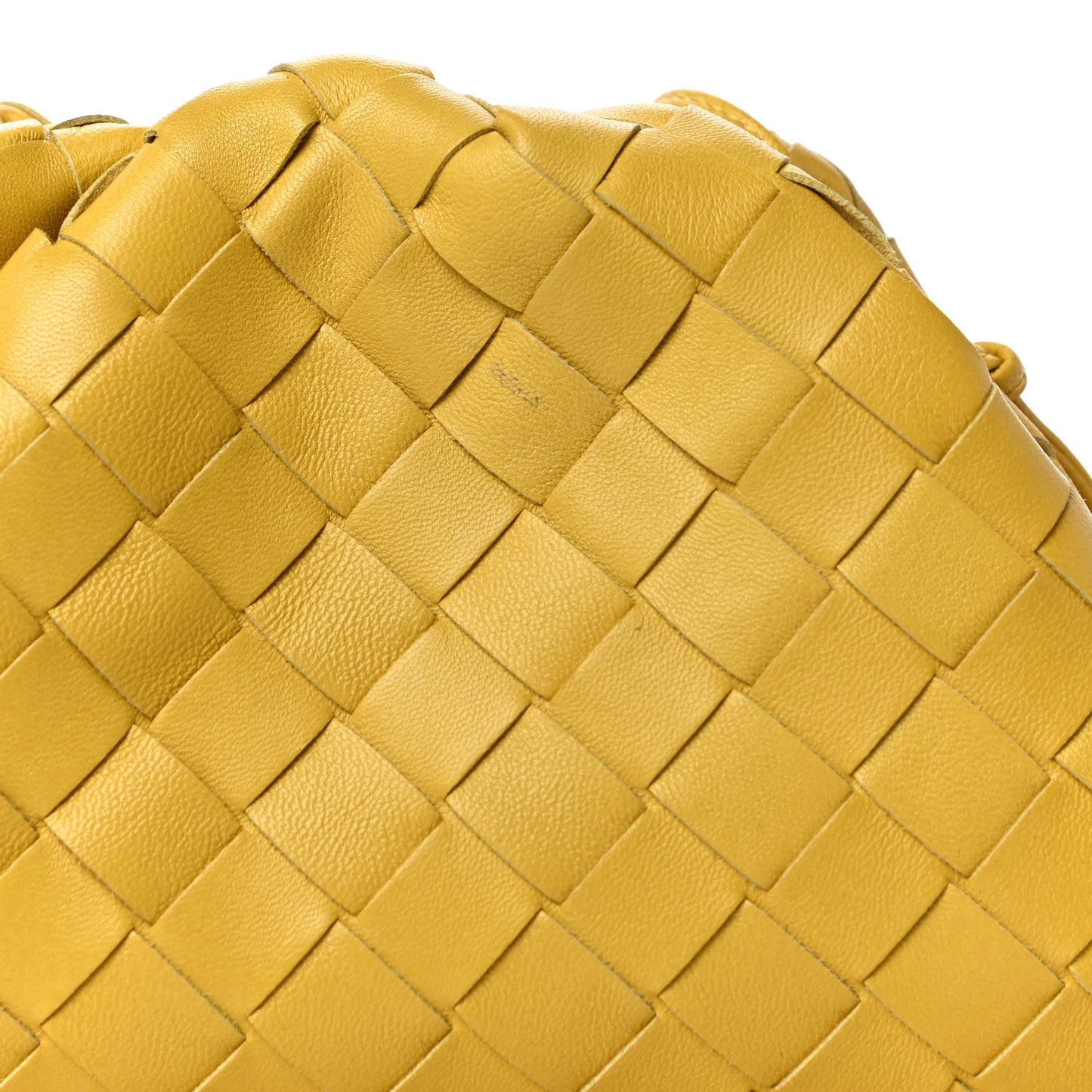 Nappa Intrecciato The Mini Pouch Buttercup