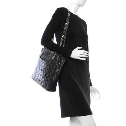 Chanel Lambskin Quilted Shoulder Bag Black 2 of 13