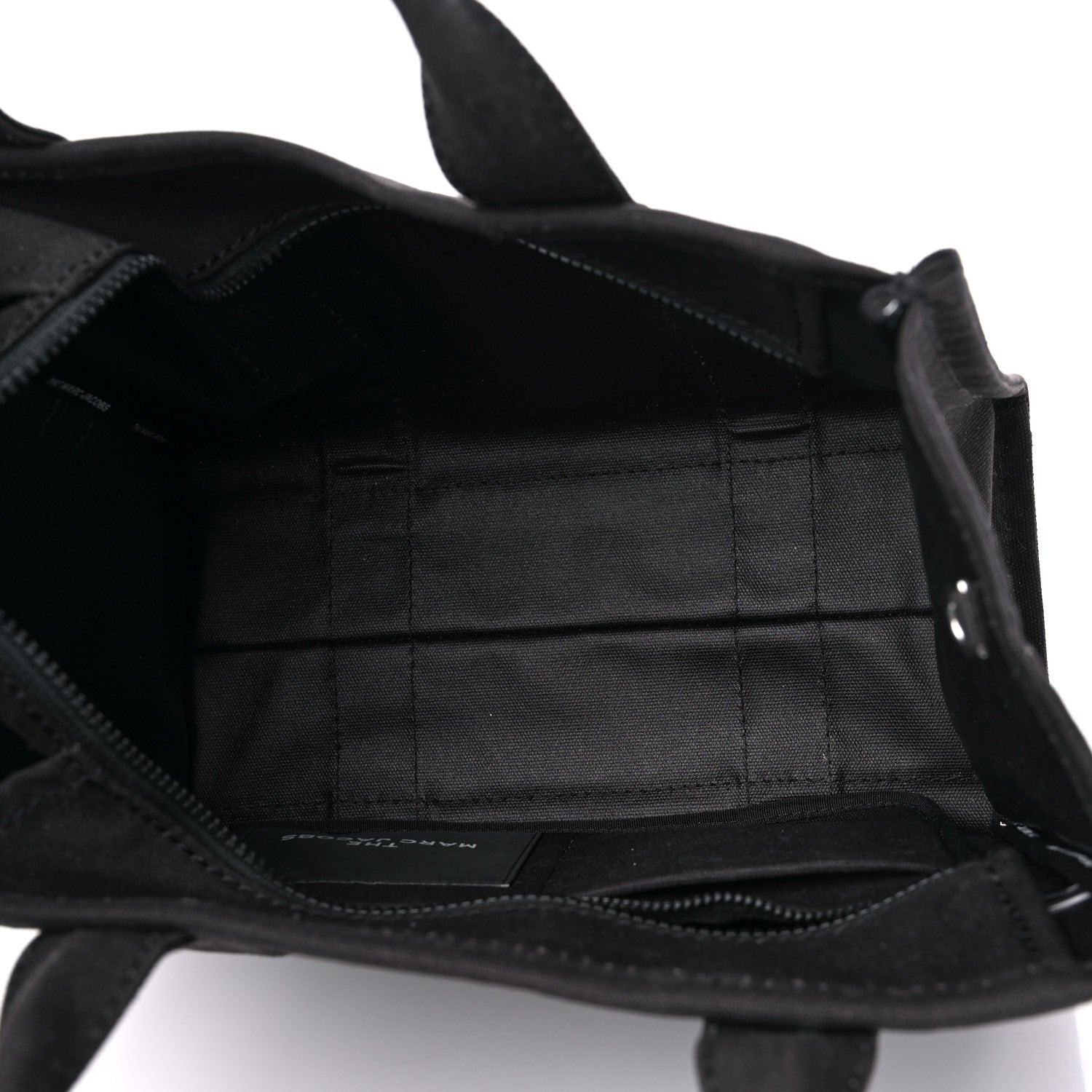 Marc Jacobs Cotton Canvas Medium The Traveler Tote Bag Black 5 of 9